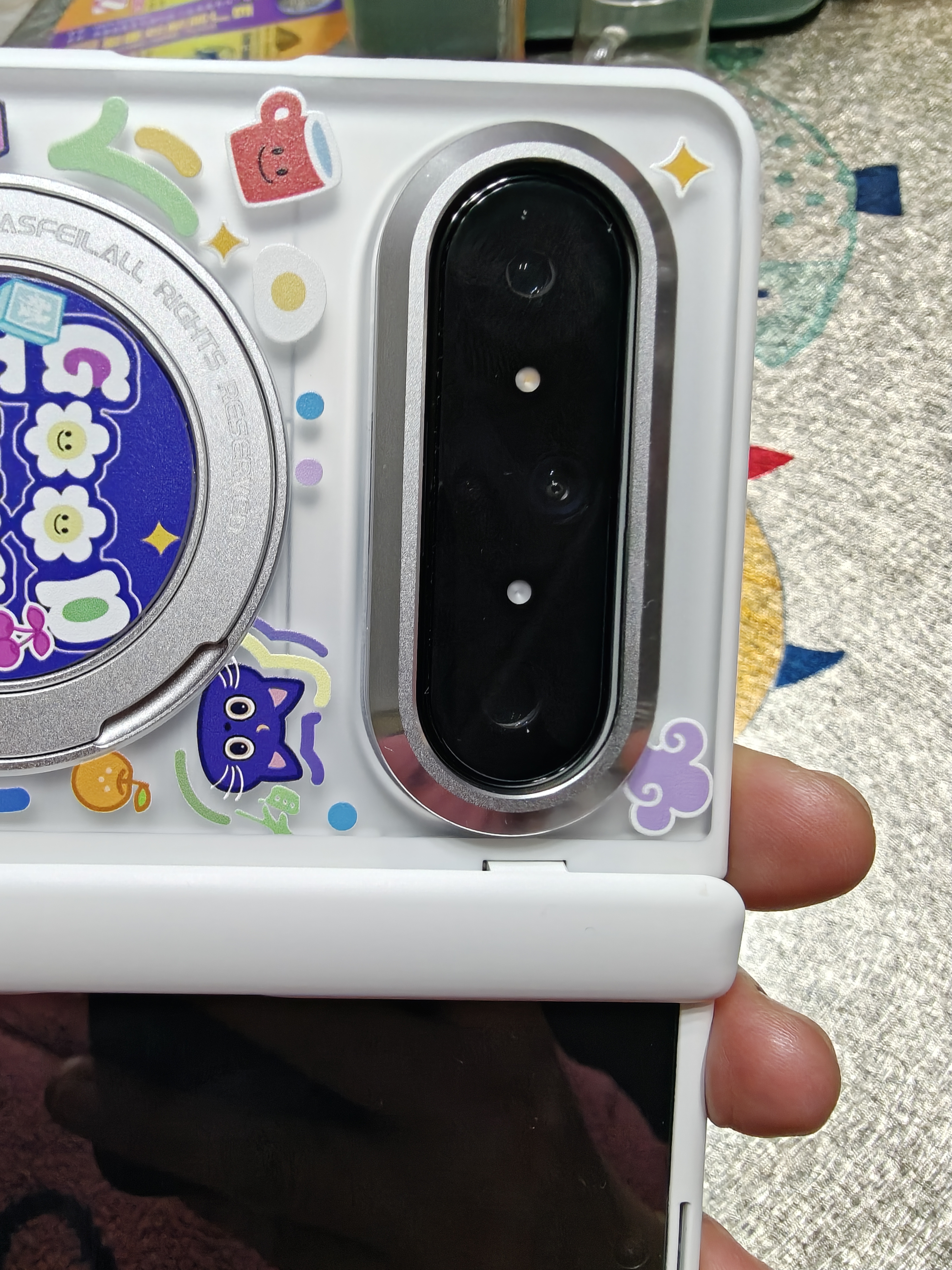 HUAWEI Pura X Max【24期免息】 12GB+512GB 零度白 双面阔型屏   华为大阔折叠手机 实拍图