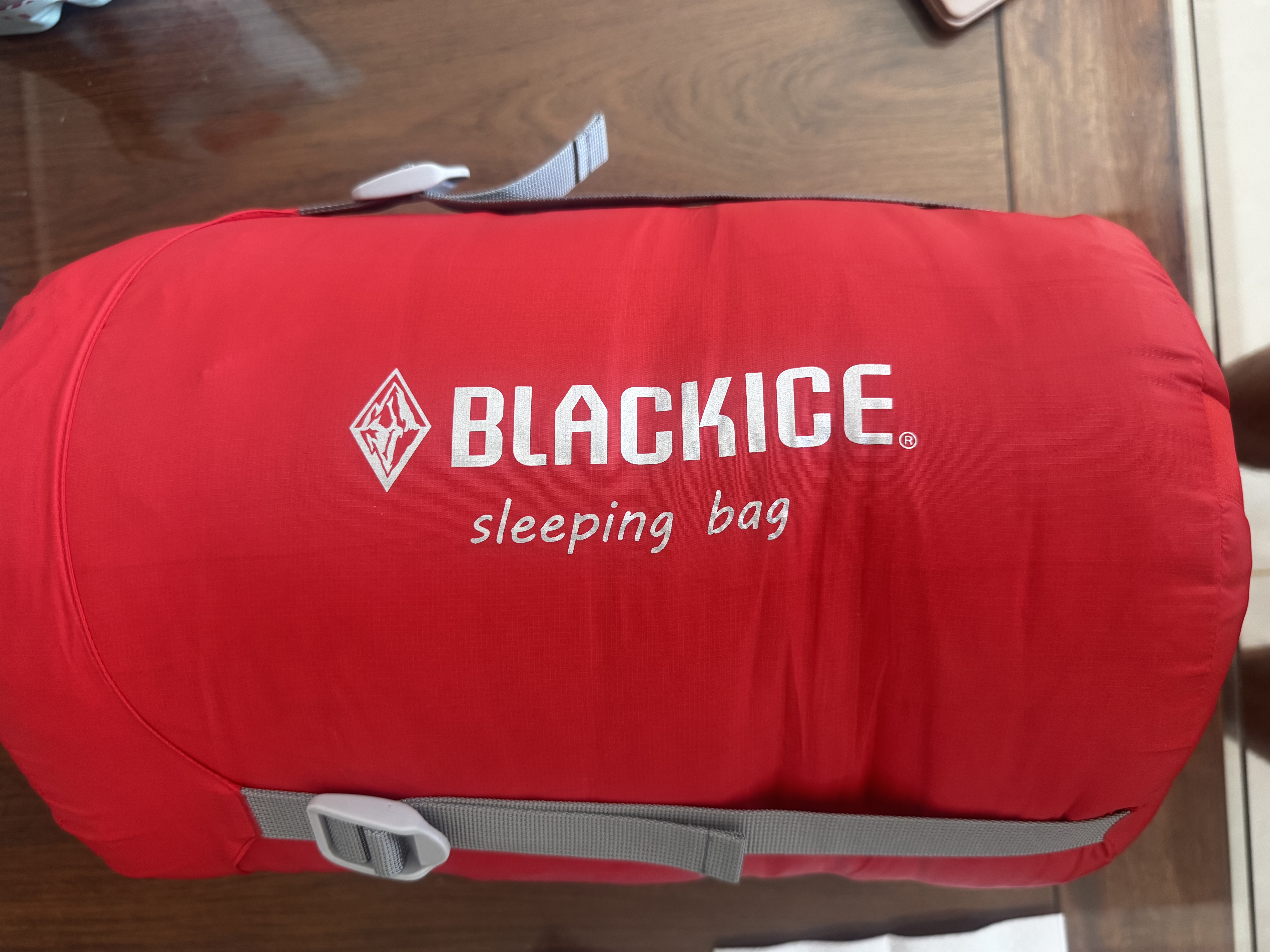 黑冰（BLACKICE）新款【G系列木乃伊式鹅绒羽绒睡袋】露营保暖抗寒成人羽绒睡袋 红色 G1000 L码(新标准) 实拍图