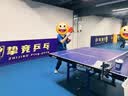 DHS红双喜狂飚五星乒乓球拍横拍反胶弧圈结合快攻F5002含拍包 实拍图