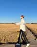 H8小白鞋2026新款春季百搭莆田鞋子情侣男女内增高厚底休闲运动板鞋 白色-黑皮尾（礼盒装） 42 男码 实拍图