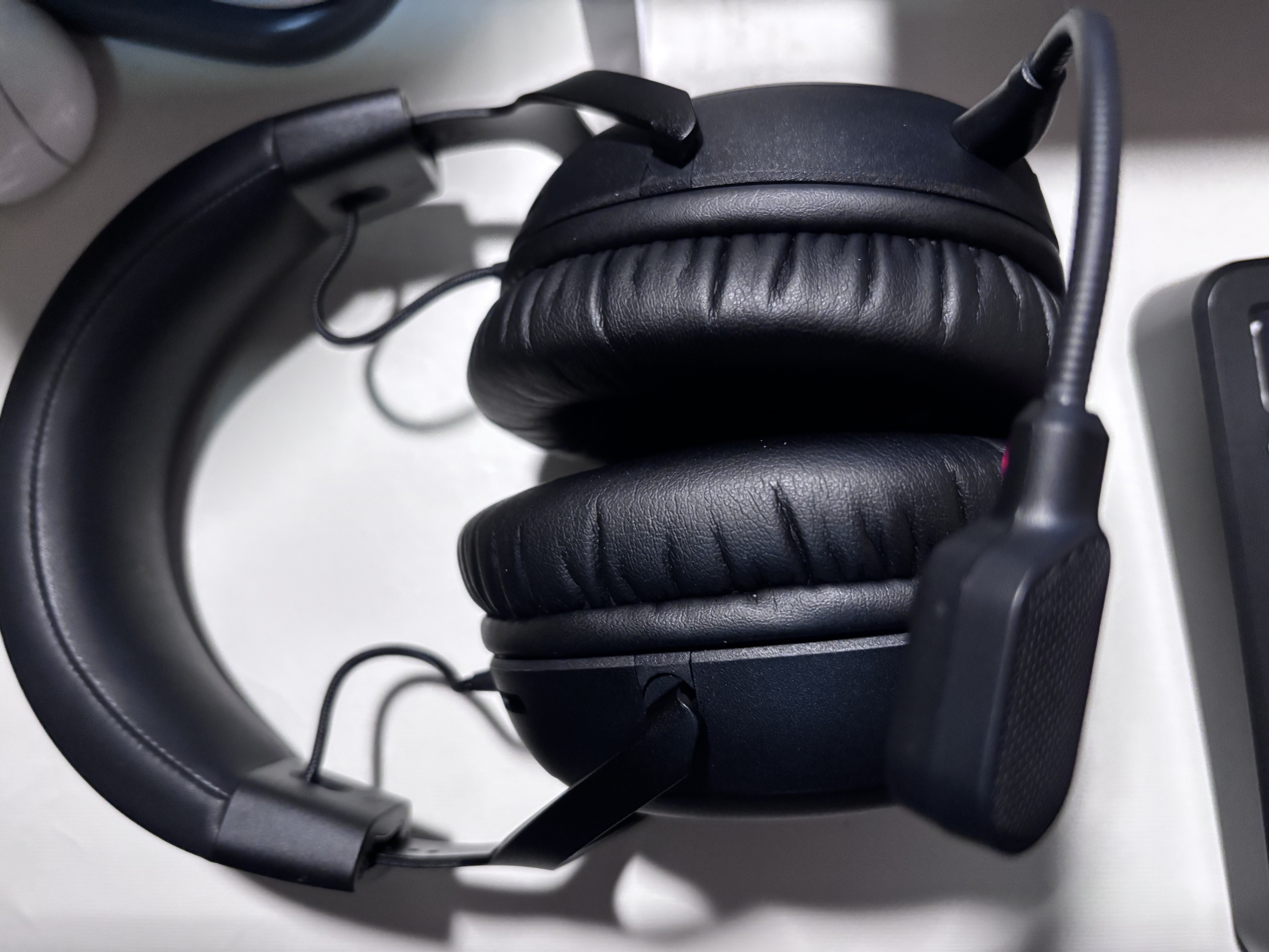 极度未知（HYPERX）飓风2升级款飓风3 头戴式游戏电竞耳机电脑耳麦 吃鸡游戏耳机 适配三角洲行动 【飓风3S无线加强版黑色】200h长续航 头戴式游戏耳机 实拍图