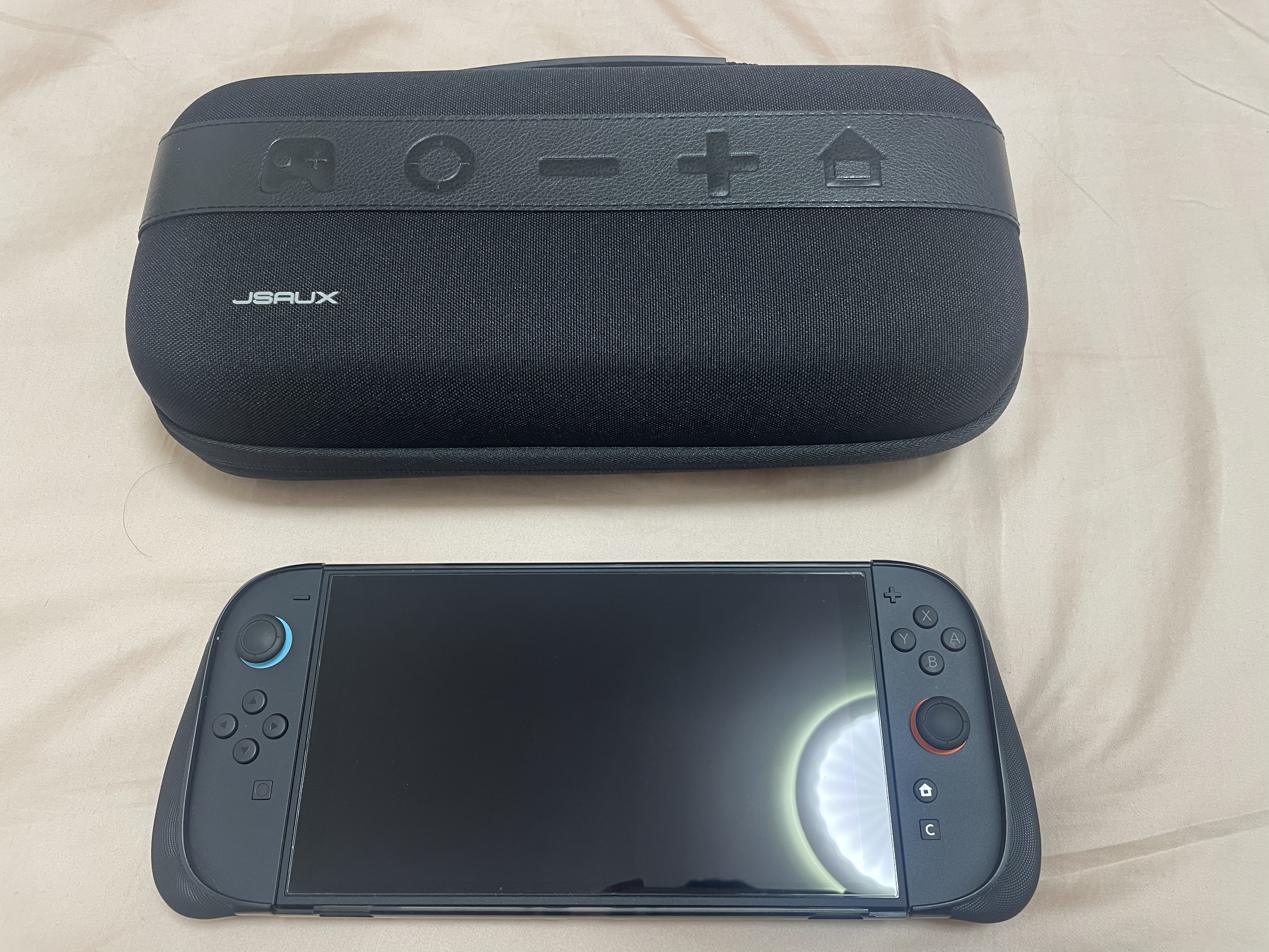 JSAUX几硕switch2收纳包大容量 网兜 适用任天堂ns2保护套卡带盒2代switch2配件 游戏机壳便携二代 实拍图