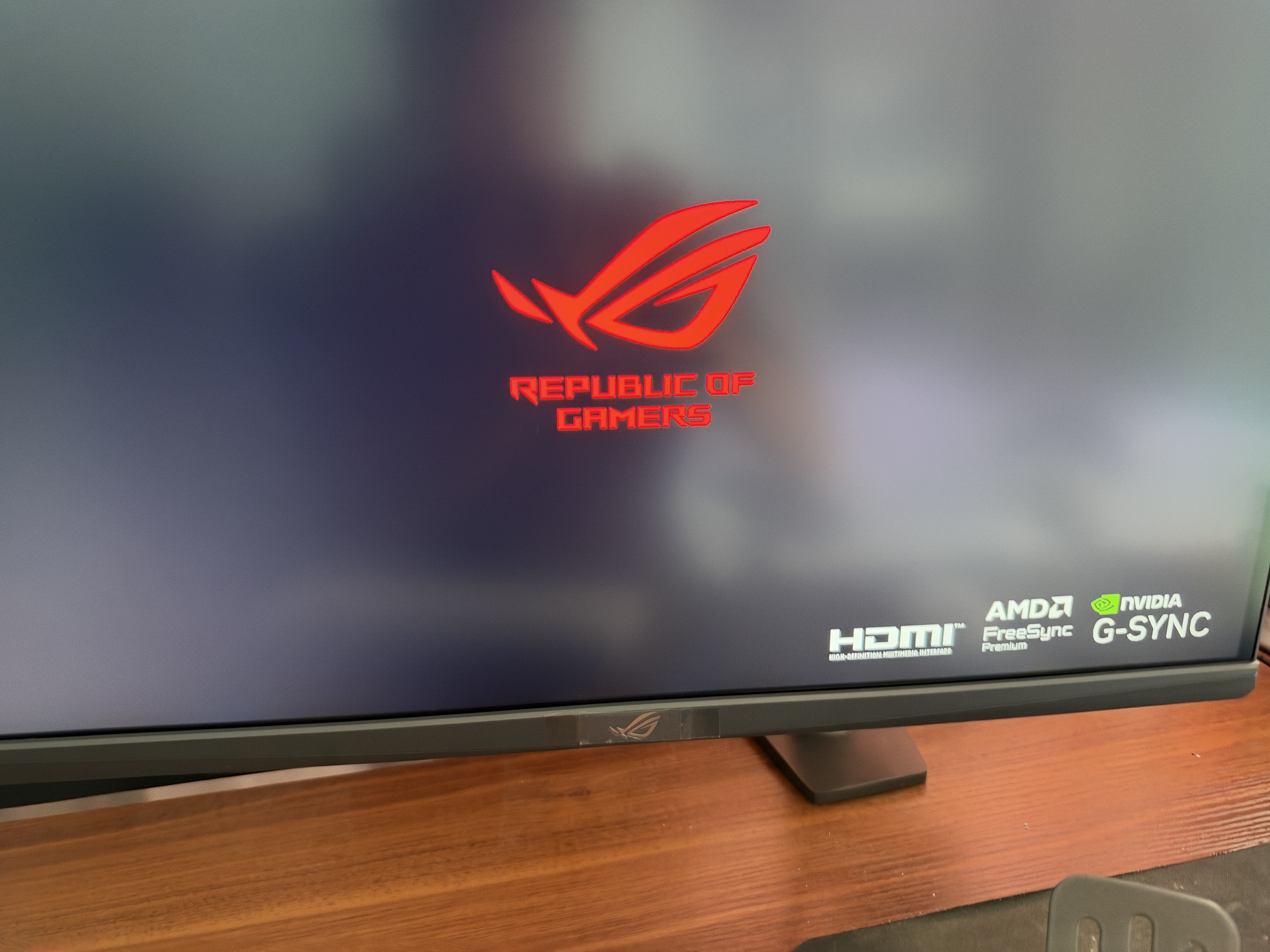 华硕ROG 绝杀27二代 XG27ACMES 27英寸显示器2K 240Hz电竞显示器2代超频255Hz HDR400 G-Sync HDMI 2.1 实拍图