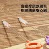 COOKSS吸管刷婴儿奶瓶刷不锈钢吸管刷套装刷洗保温杯刷神器小毛刷4支装 实拍图