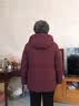 红豆（Hodo）中老年人妈妈棉服女奶奶冬装外套棉衣加厚保暖老太太连帽棉袄新款 晒单实拍图