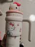 三丽鸥（SANRIO）HelloKitty公仔冰霸保温锁冷杯316不锈钢带吸管女友生日礼物700ml 实拍图