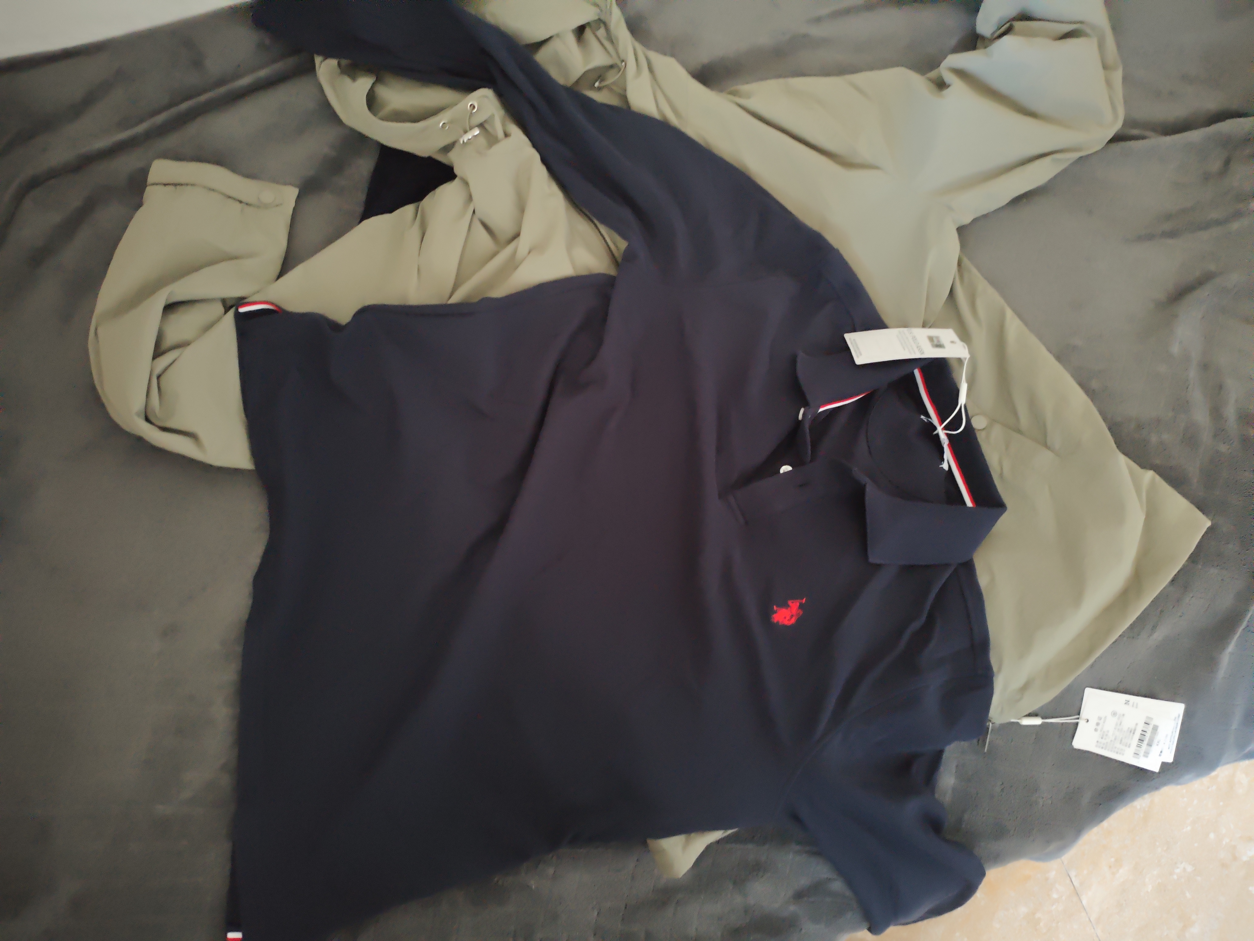 U.S. POLO ASSN.polo衫男翻领秋季纯棉商务休闲长袖t恤男士高端上衣父亲节礼物 实拍图