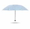 天堂伞伞太阳伞防晒防紫外线遮阳伞户外伞晴雨两用便携雨伞男女 银杏叶-净空蓝 实拍图
