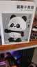 MKBIBI婴儿抬头训练玩具宝宝跳舞学爬玩具熊猫黑白卡唱歌机器人 实拍图