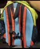 SHUKIKU儿童书包幼儿园一年级书包小学生背包男女生户外旅游双肩包橙红M 实拍图
