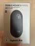 罗技（Logitech）PEBBLE 2.0 无线蓝牙鼠标 静音鼠标 办公鹅卵石便携 升级Pebble2代 黑色 实拍图