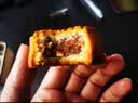 稻香村月饼礼盒 中秋大礼包 蛋黄莲蓉家团圆750g  实拍图