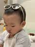 Kocotreekk树婴儿眼镜防晒宝宝墨镜男宝幼儿太阳镜偏光女宝潮杏子灰 实拍图
