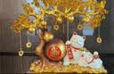 贝汉美（BHM）发财树新店开业大摆件客厅高档招财猫2026新款搬家乔迁礼物装饰品 【京仓当/次日达】精美礼盒- 财源广进 【招财进宝 财福双收】 实拍图