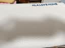 海澜之家（HLA）A类深度护睡眠记忆棉枕头芯慢回弹宿舍单人制式颈椎枕家用一对装 白色【针织棉】记忆枕 A类 单只 50*30*10/8cm/枕芯重约：600g 实拍图