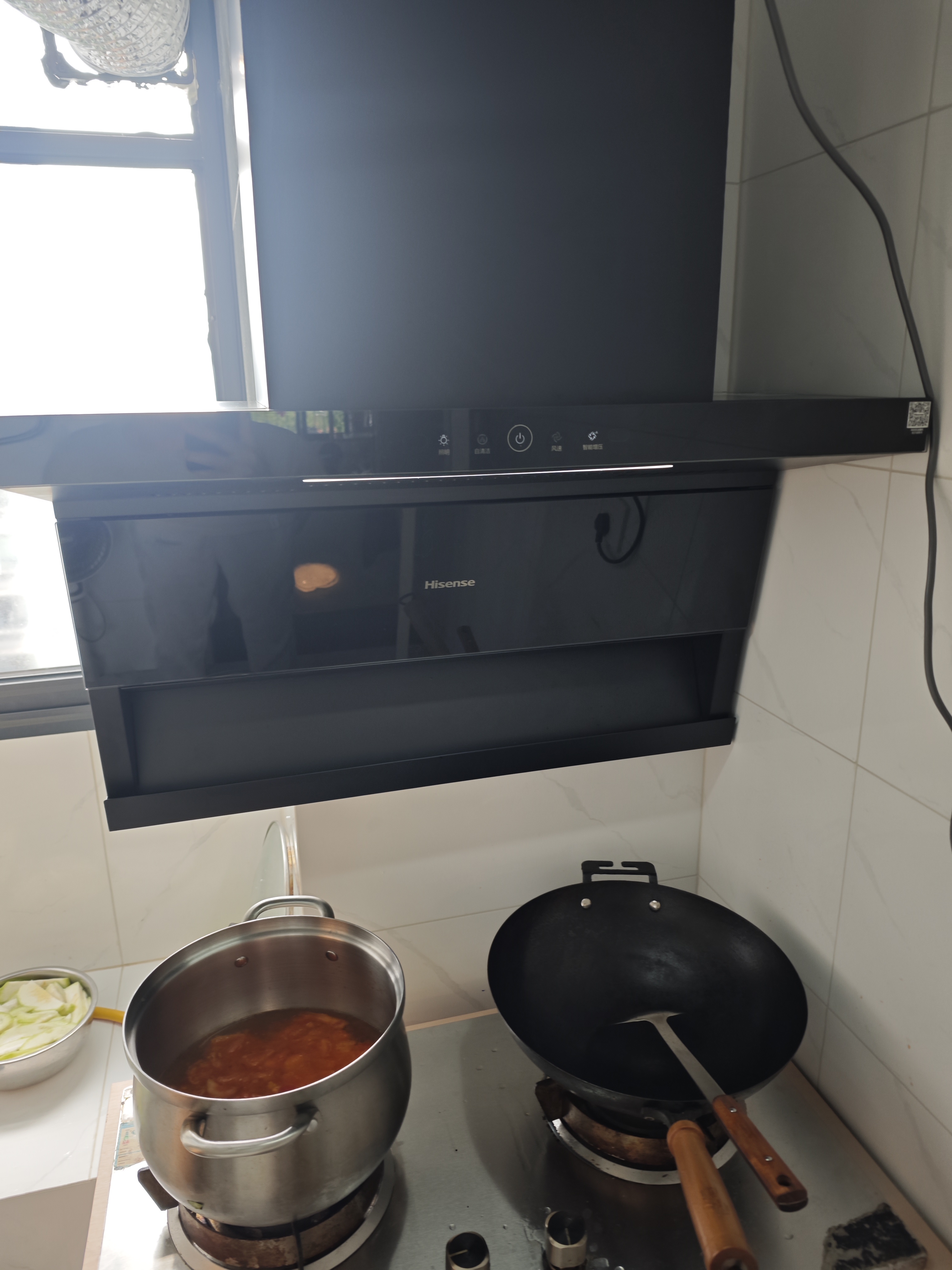 海信（Hisense）小尺寸顶侧双吸28立方大吸力国标一级家用抽排吸油烟机小户型CXW-300-E3Mini以旧换新补贴 实拍图