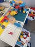 星涯优品积木桌大颗粒儿童玩具男女孩拼装益智玩具学习餐桌1-3-6生日礼物 实拍图