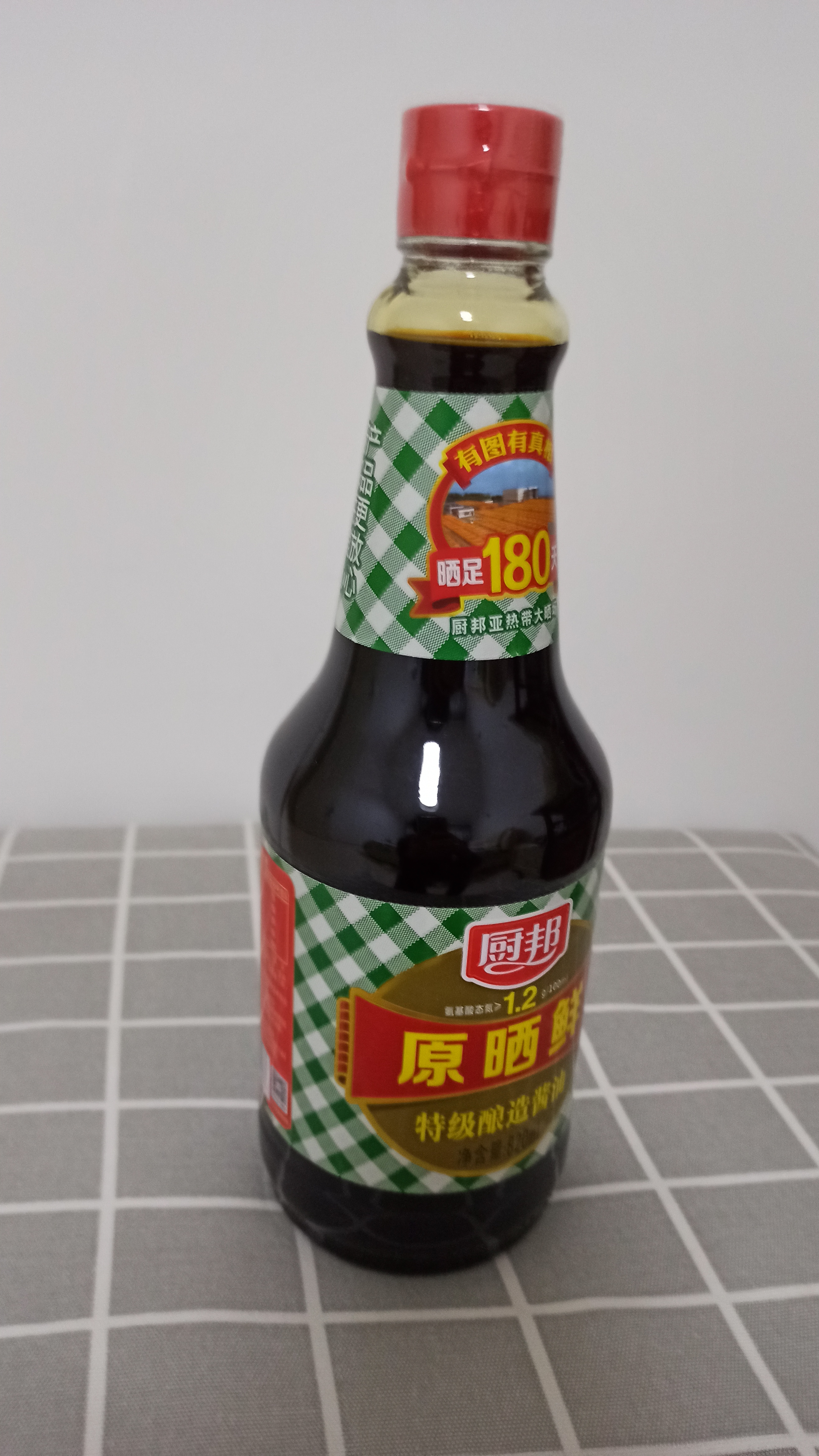 厨邦酱油 原晒鲜系列 生抽 酱油【特级酱油】820ml 酿造酱油 炒菜调味 实拍图