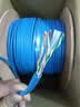 万级超六类网线非屏蔽【国标23AWG-0.57mm纯无氧铜芯】CAT6A万兆高速工程家装网络箱线305米蓝1-13623 实拍图