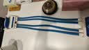 美津浓（MIZUNO）扩胸拉力器拉力绳练肩健身家用胸肌臂力训练绳弹力带蓝 实拍图