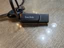 Sandisk闪迪64GB Type-C USB3.2 手机U盘 DDC4深空灰 读速400MB/s 自动备份 双接口优盘 手机平板电脑通用 实拍图