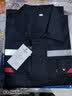 曦雁春秋防静电工作服套装男女长袖耐磨劳保服汽修电焊工服带反光条 实拍图