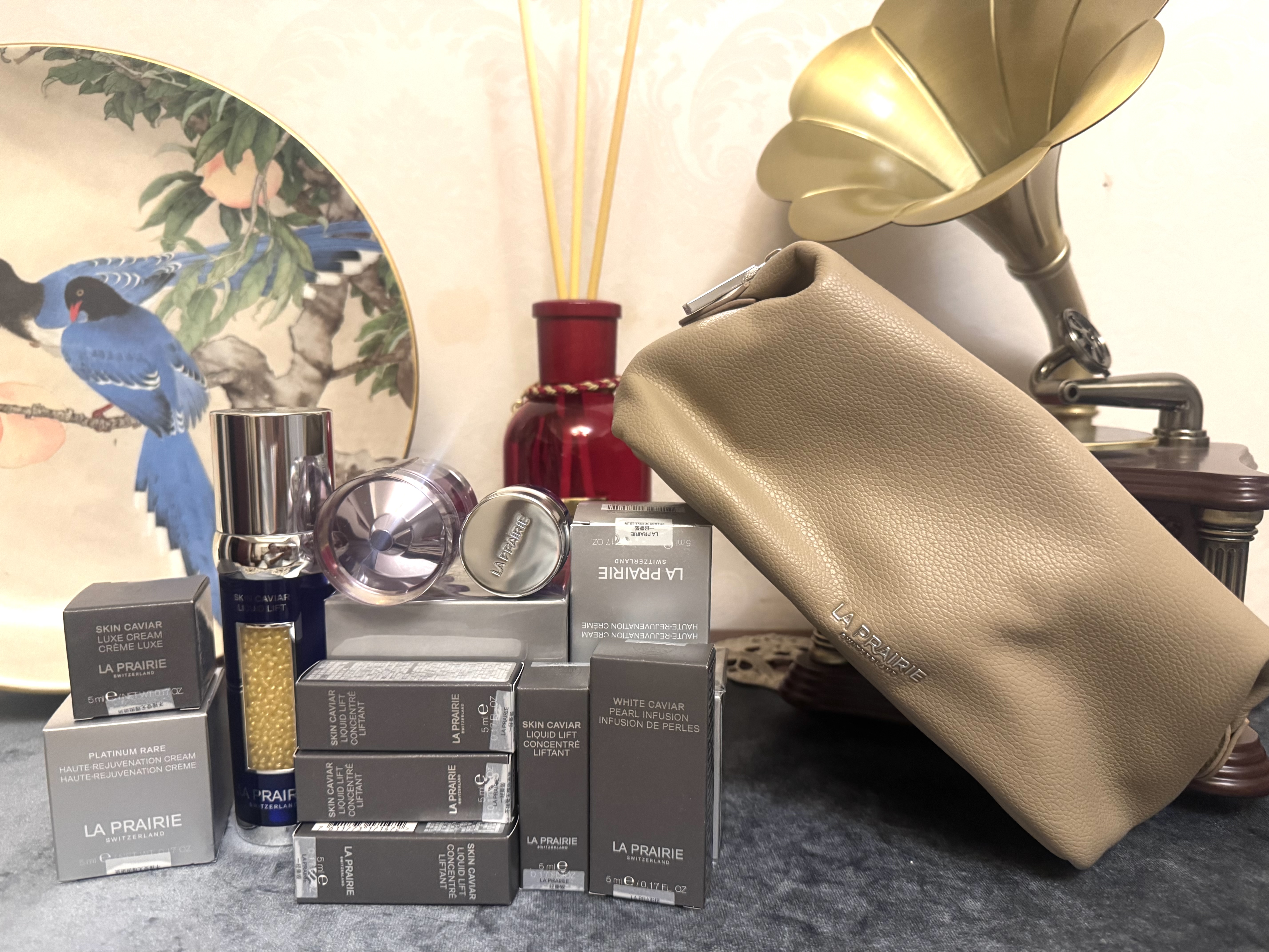 莱珀妮（La Prairie）鱼子套装护肤品(反重力精华50ml+面霜+眼霜)紧致生日礼物送女友 实拍图