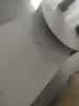 森生林岩板茶几客厅小户型简约轻奢椭圆形可伸缩茶桌 C14-1黑架白箱 雪山白+雪山白 120cm椭圆茶几+80cm小圆边几 实拍图