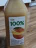 汇源100%桃混合果汁2000ml*1瓶2L尝鲜家庭分享聚餐游玩尝鲜 实拍图