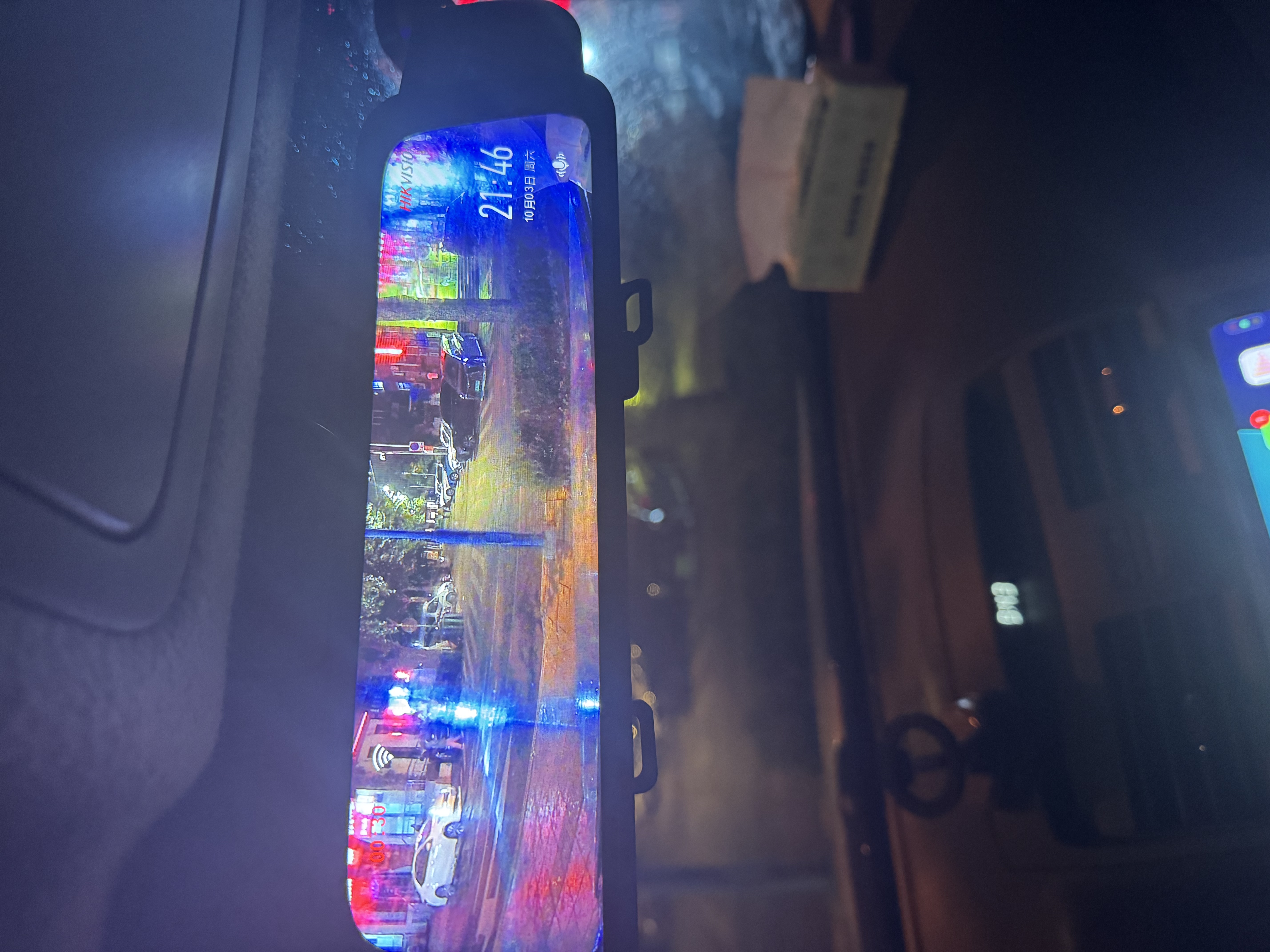 海康威视（HIKVISION）行车记录仪N6+2K 1440P超高清夜视前后双录流媒体后视镜停车监控 实拍图