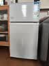 海尔（Haier）迷你冰箱88L双开门宿舍出租房家用小型办公室冷藏冷冻两门保鲜小冰柜双门卧室小冰箱新国标1级能效 【26年新品】新国标1级能效 实拍图