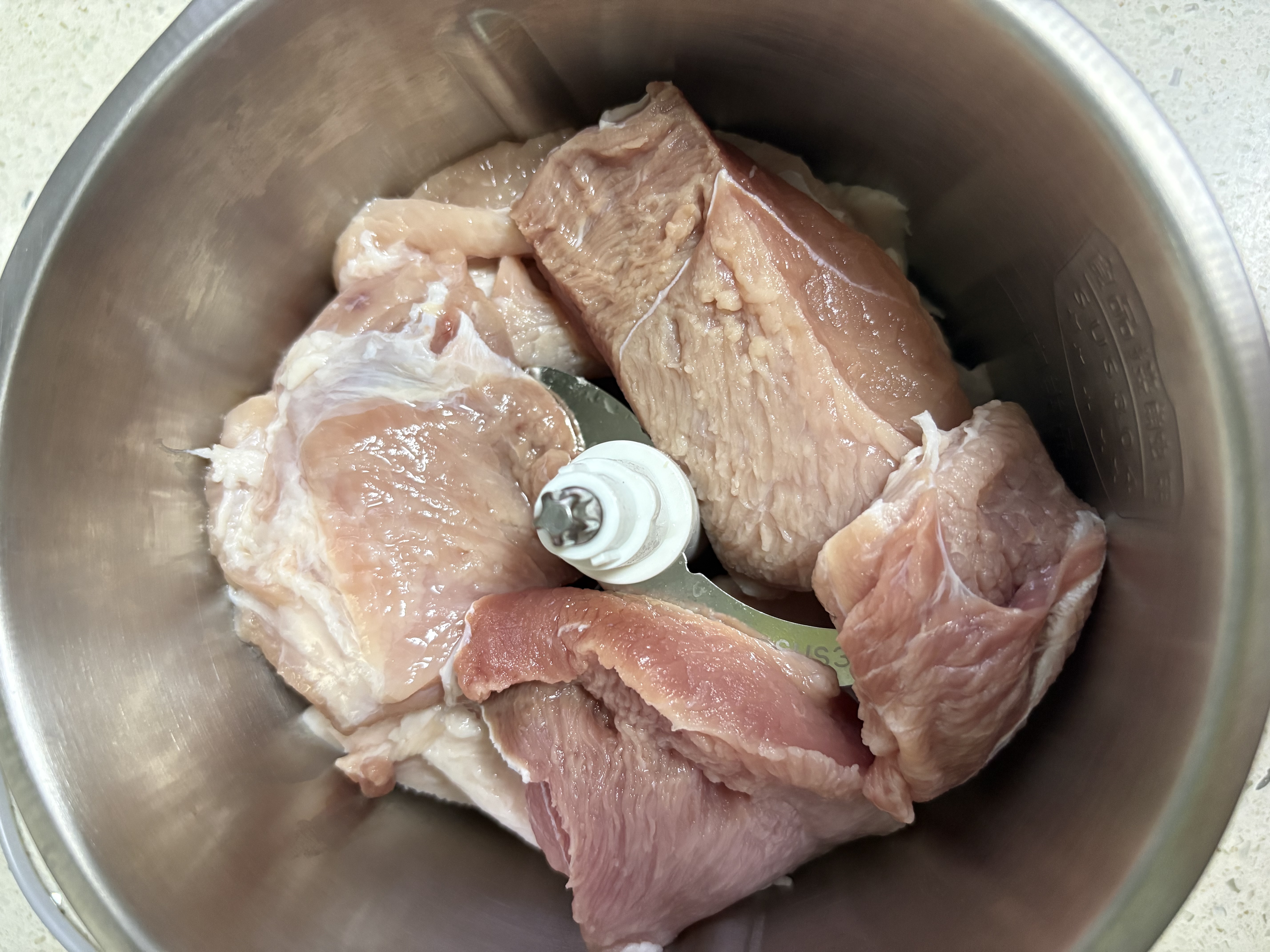 苏泊尔（SUPOR）绞肉机家用 绞馅机 碎肉机 电动多功能料理搅拌打肉饺子肉馅蒜蓉机JRJ02S-G200 实拍图
