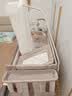 优乐博（ULOP）婴儿床可折叠可移动0-3岁宝宝床多功能婴儿床可升降婴儿拼接床 尿布台婴儿床二合一摇篮摇摇床 一键折叠床豪华款 婴儿用品实用新生儿见面礼物便携折叠婴儿床 实拍图