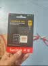 Sandisk闪迪256GB TF(MicroSD)内存卡4K极速金卡A2 V30 U3兼容大疆Pocket3/4P/Action 6运动相机/无人机存储卡 实拍图