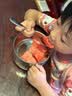 licheers儿童不锈钢碗3-6-12岁宝宝辅食碗食品级316不锈钢吃饭碗双层防烫 实拍图