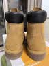 添柏岚（Timberland）踢不烂经典大黄靴高帮马丁靴户外防水真皮宽版男 10061W 42 实拍图