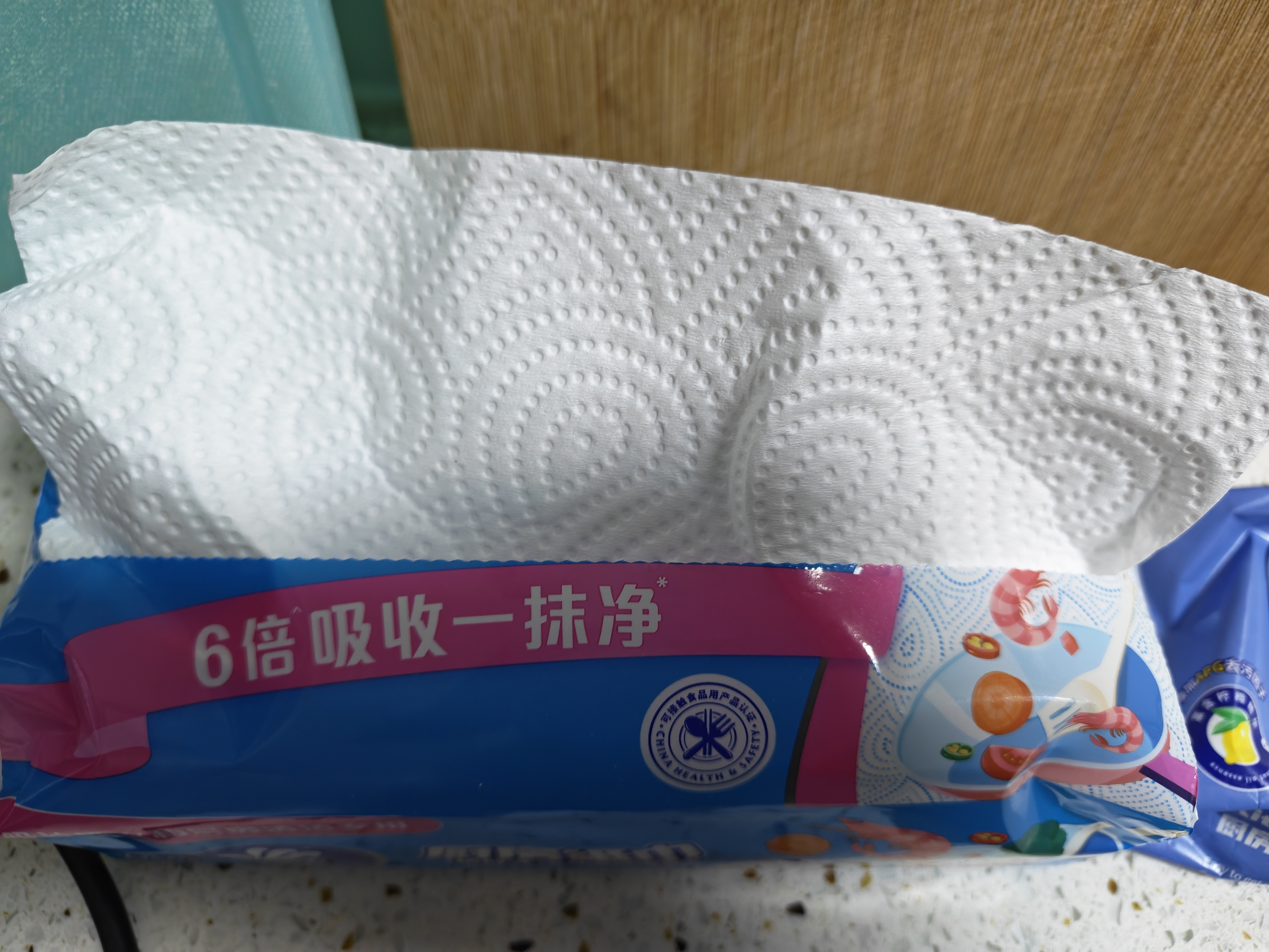 维达（Vinda）厨房用纸 厨房抽纸80抽*12包懒人抹布 厨房纸整箱 实拍图