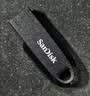 Sandisk闪迪128GB USB3.2 U盘 CZ550黑色 读速100MB/s 安全加密 数据恢复 学习办公电脑车载 高速大容量优盘 实拍图