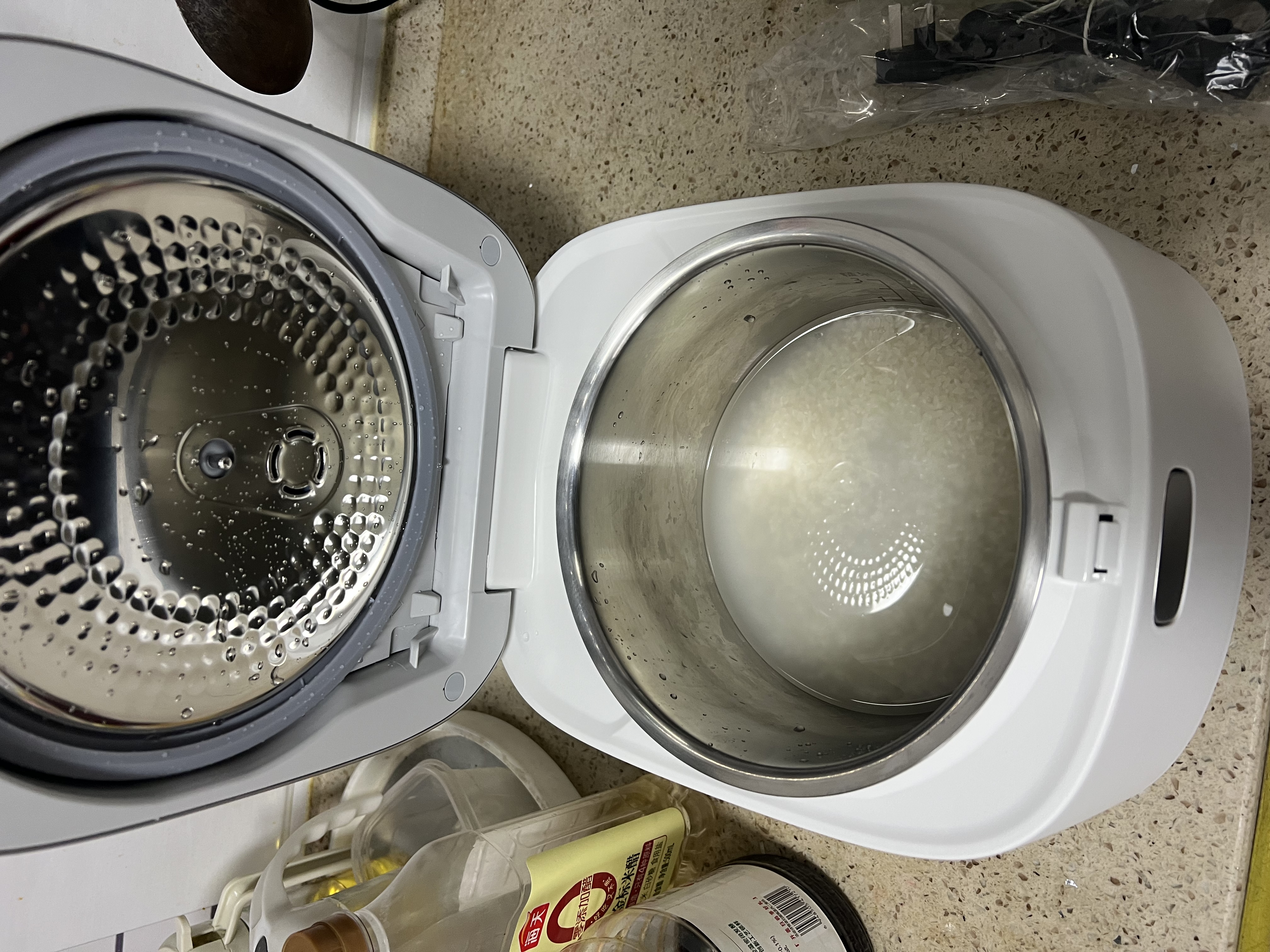 松下（Panasonic）【国家补贴】饭光光2.0电饭煲0涂层内胆不粘锅IH加热家用2.9L不锈钢无涂层电饭锅3-4人SR-HNS102-W 实拍图