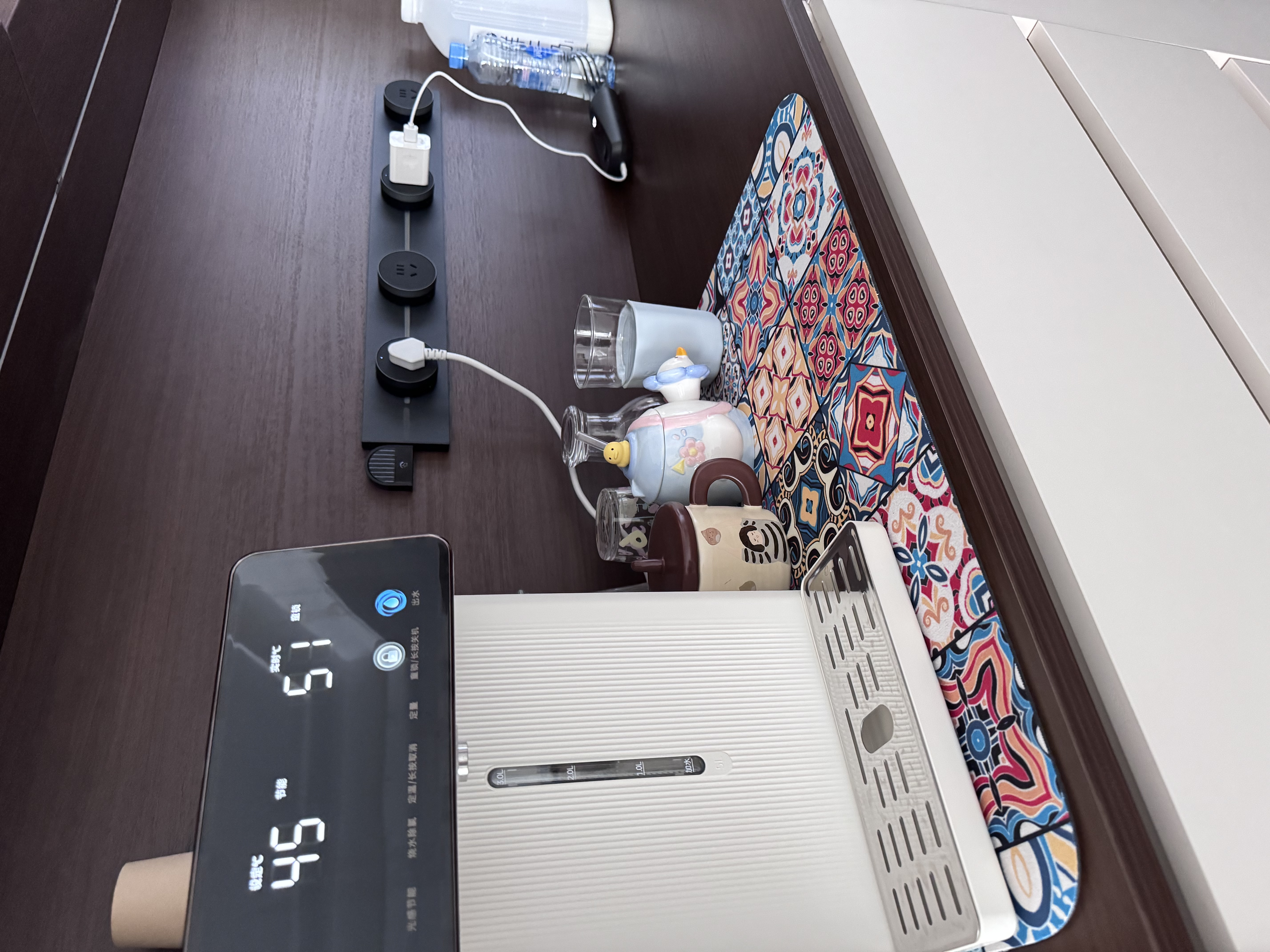 美的（Midea）小魔方pro电热水瓶可拆 烧水壶电热水壶316L不锈钢大容量保温恒温全自动一体饮水机恒温壶中秋送礼 5L 【轻巧可拆】MK-SP50E-20FPro 实拍图