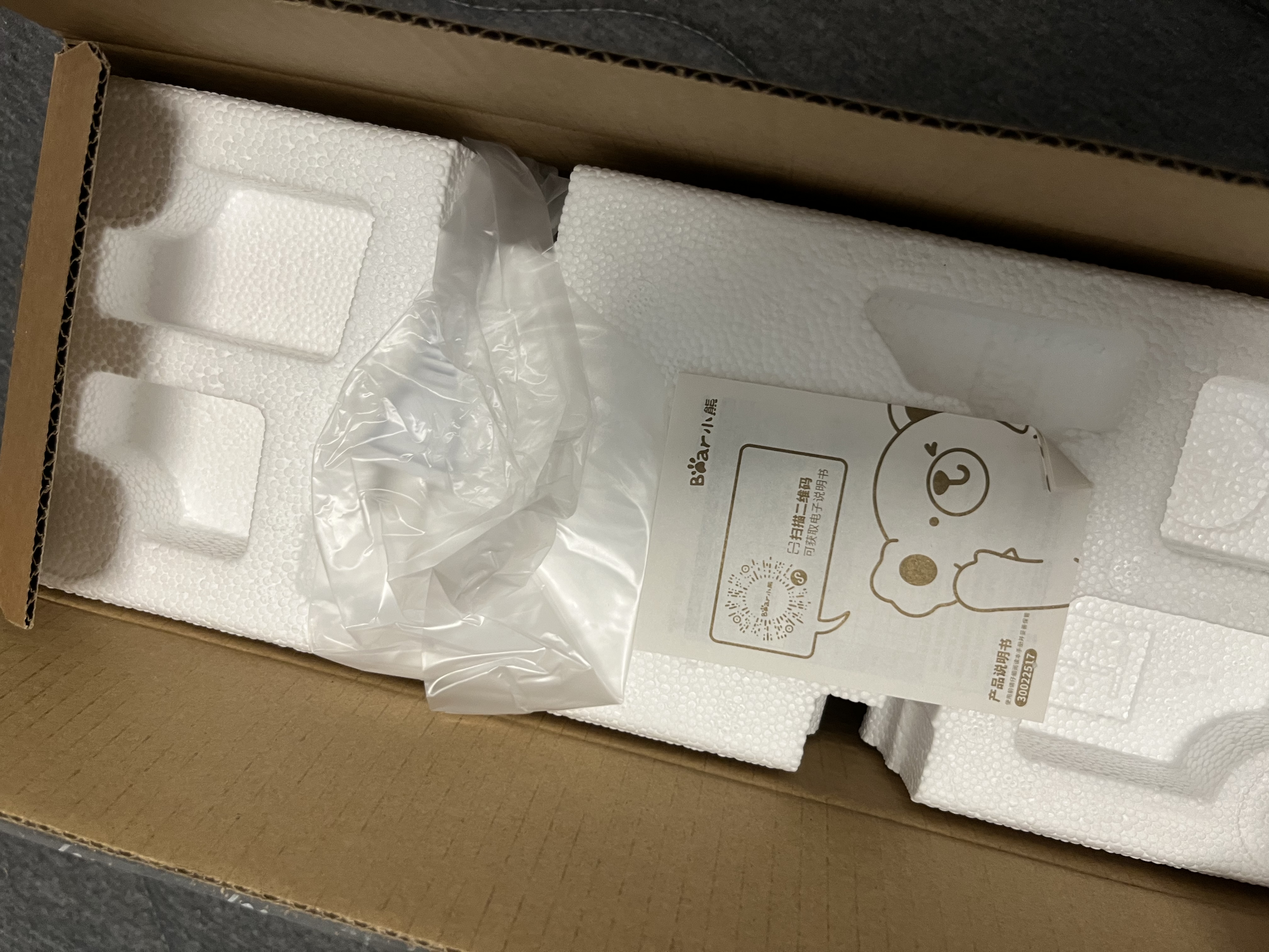 小熊（Bear）婴儿辅食机打泥机 宝宝料理机 搅拌机 佐料机 家用绞肉机 绞馅碎肉机 双杯双刀 QSJ-T02W8 实拍图