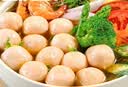 安井咸蛋黄虾球 180g/包 火锅麻辣烫关东煮丸子食材 速食熟食方便菜 实拍图