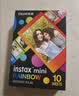 INSTAX富士instax立拍立得 mini相纸 白边双包20张+闪闪星钻边框贴 实拍图