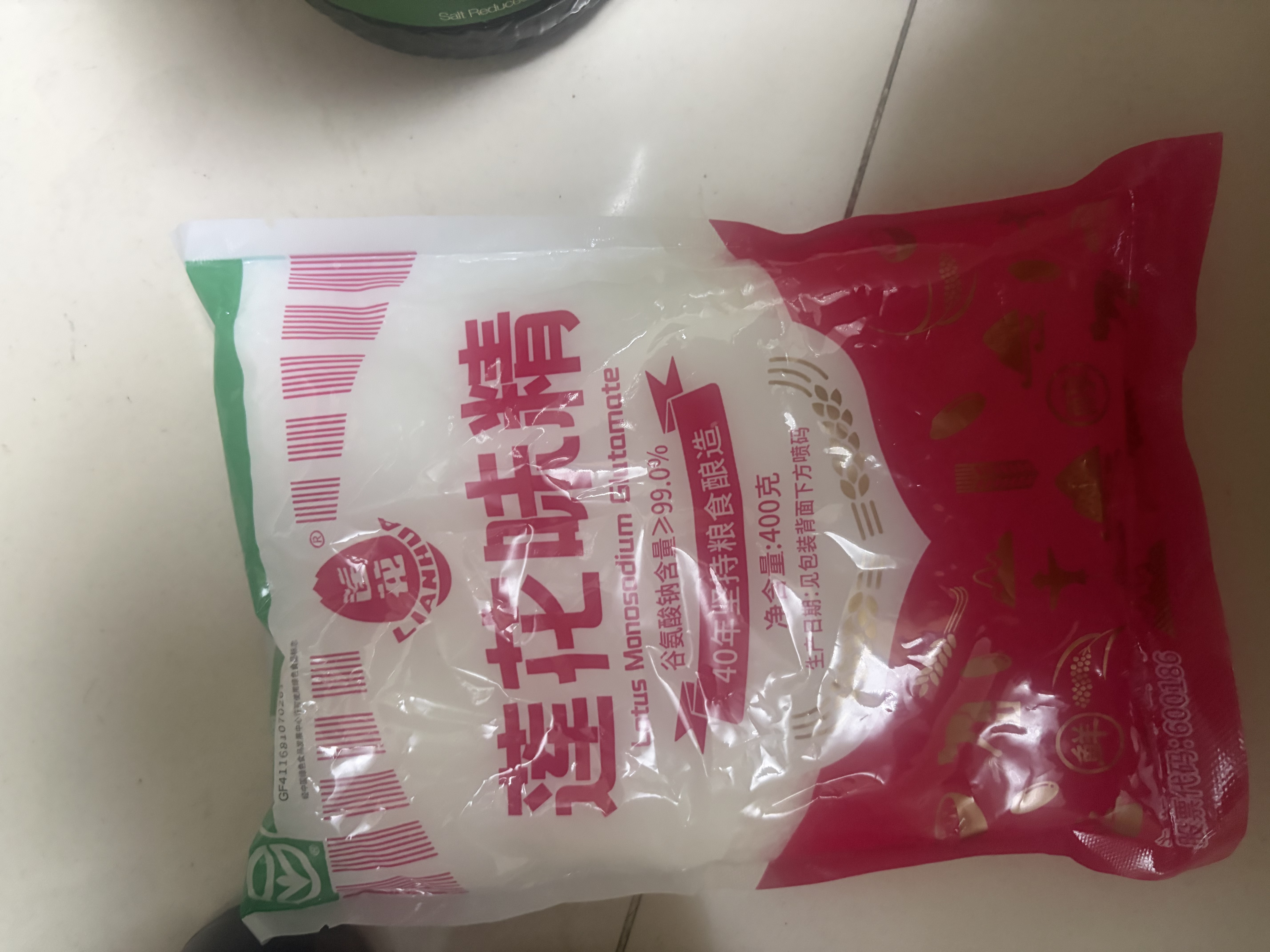 莲花味精400g【0添加 纯粮酿造99%高纯度】 家庭正装 厨房调料 实拍图