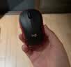 罗技（Logitech）M185鼠标 无线鼠标 办公鼠标 对称鼠标 黑色红边 带无线2.4G接收器 实拍图