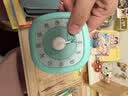 时光学可视化计时器浅蓝色儿童学习自律神器小学生时间管理倒计时提醒定时闹钟机械款无需电池开学季 实拍图