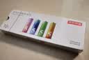 京东京造5号电池京东自营10节装单色五号电池彩虹碱性电池无汞环保适用鼠标键盘手柄门锁遥控器燃气表玩具 实拍图