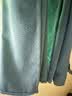 诺罗【窗帘+伸缩杆】窗帘免打孔杆子全套卧室飘窗简易全遮光防晒隔热 双面麻波斯蓝（遮光度99%左右） 【适合宽1.1～1.6米】帘宽1.1*高1.5米双开2片 实拍图