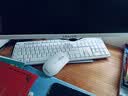 联想（Lenovo）无线键盘鼠标套装 无线键鼠套装 办公鼠标键盘套装 MK23白色 电脑键盘笔记本键盘 实拍图