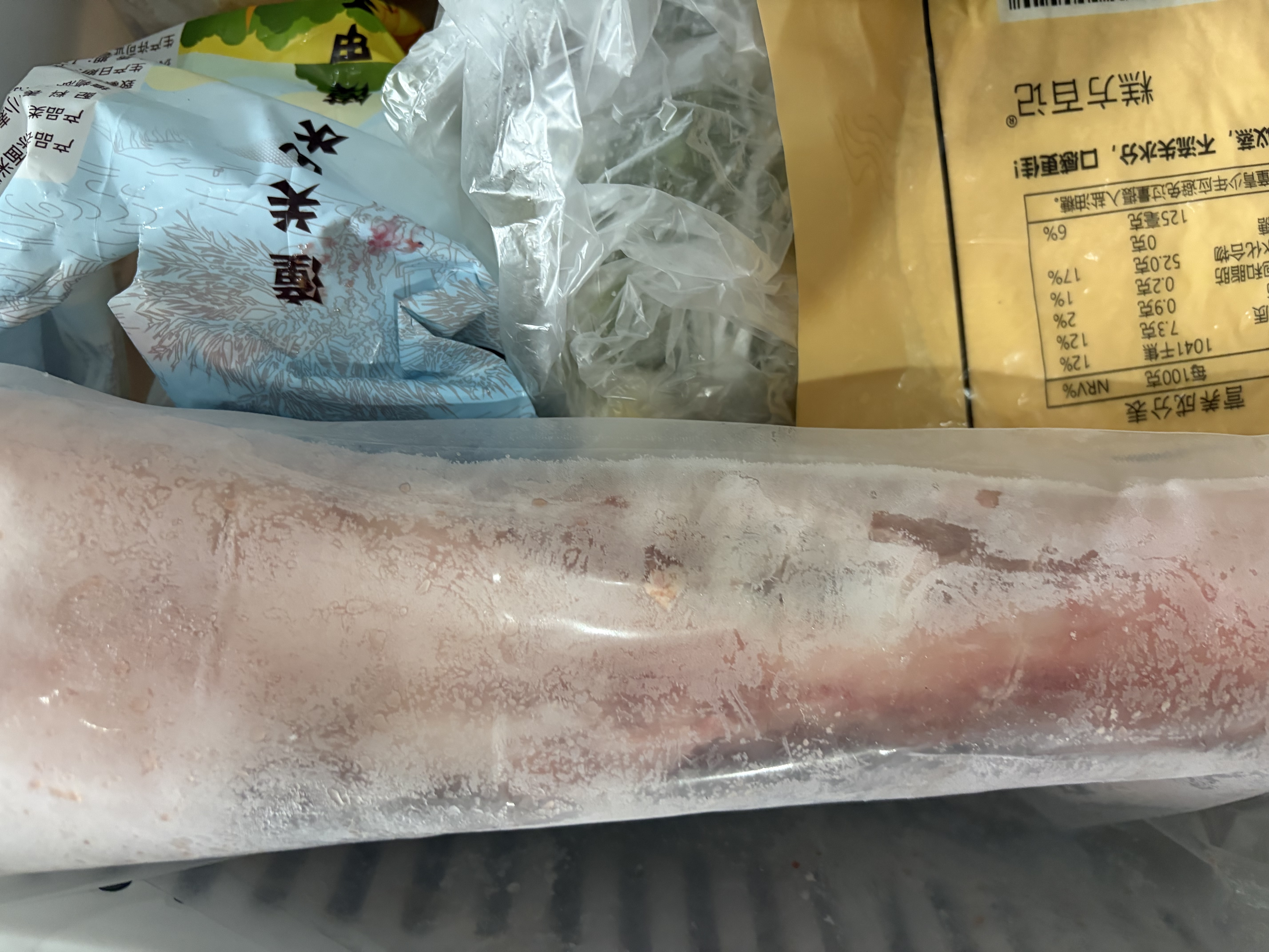 牧功夫羊腿(断骨连肉)净重4斤 内蒙羔羊肉小腿1袋3根卷火锅食材生鲜 实拍图